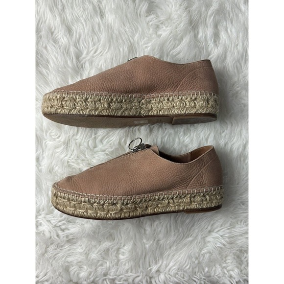 Alexander Wang Womens Devon Espadrille Flat Brown Tan Size 7US / 37EU Medium - Picture 6 of 9